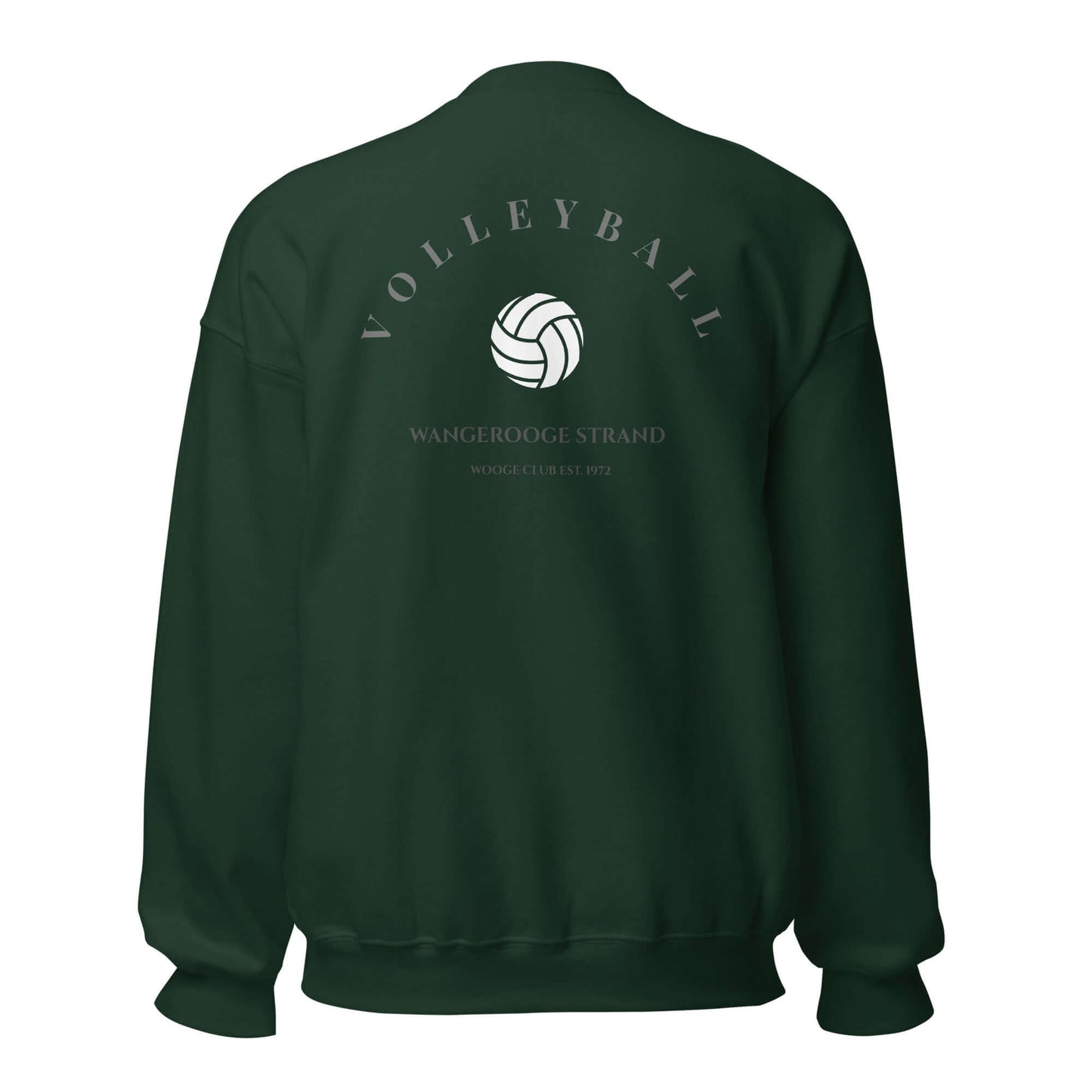 Basic Volleyball Sweatshirt UnisexUnser Basic Volleyball Pullover vereint die Liebe zu Insel und zum Beachvolleyball. Er ist der perfekte Begleiter für entspannte Strandtage und kühle Sommerabende. Produkt Details • 50 % Baumwolle, 50 % Polyester • Crewne