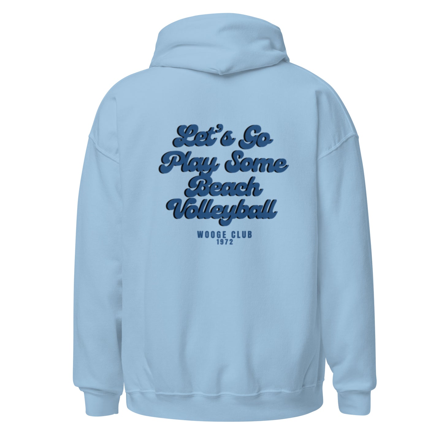 Let's Go Volleyball Hoodie Unisex