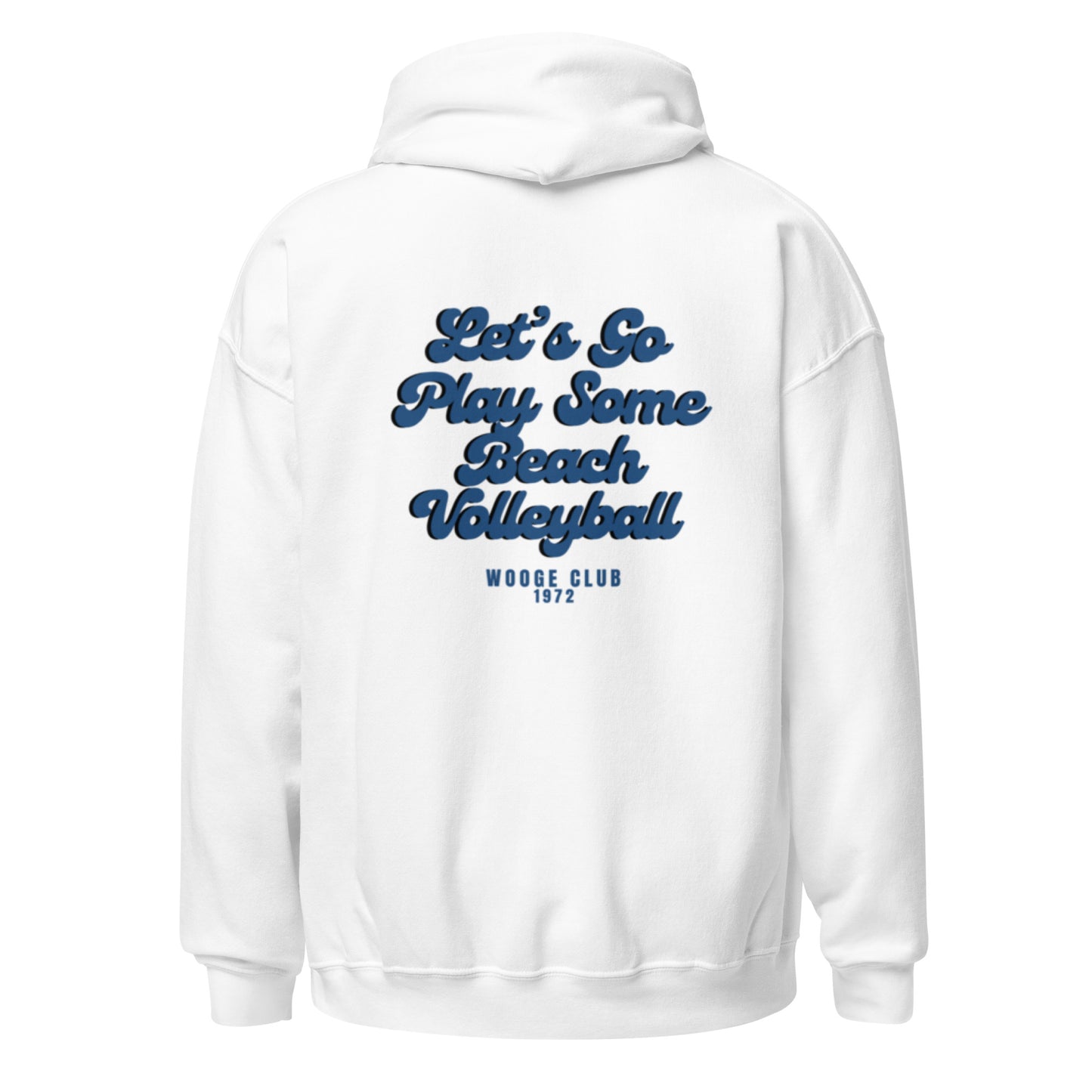 Let's Go Volleyball Hoodie Unisex